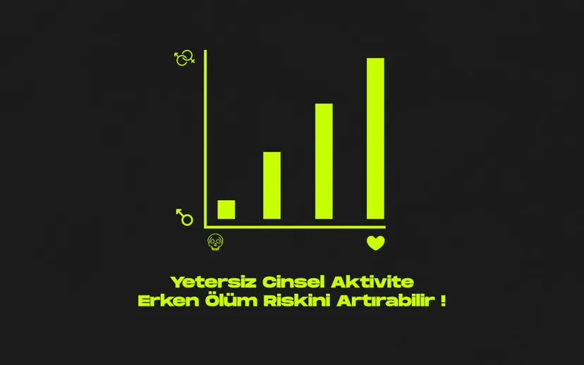 Yetersiz cinsel aktivite erken olum riskini artirabilir