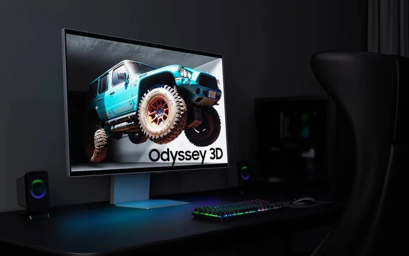 Samsung gozluksuz 3d oyun monitorunun detaylarini acikladi