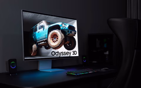 Samsung gozluksuz 3d oyun monitorunun detaylarini acikladi