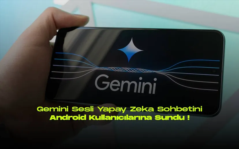 Gemini sesli sohbet