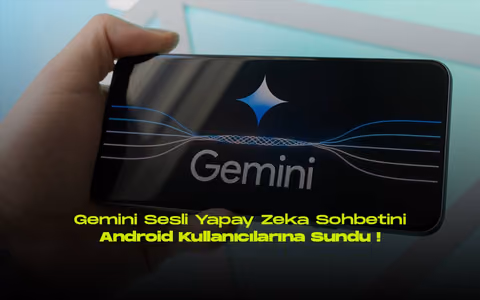 Gemini sesli sohbet