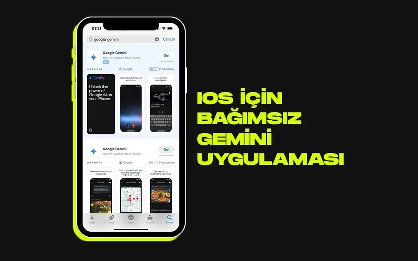iOS için Bağımsız Gemini Uygulaması Kullanılabilir Hale Gelebilir!