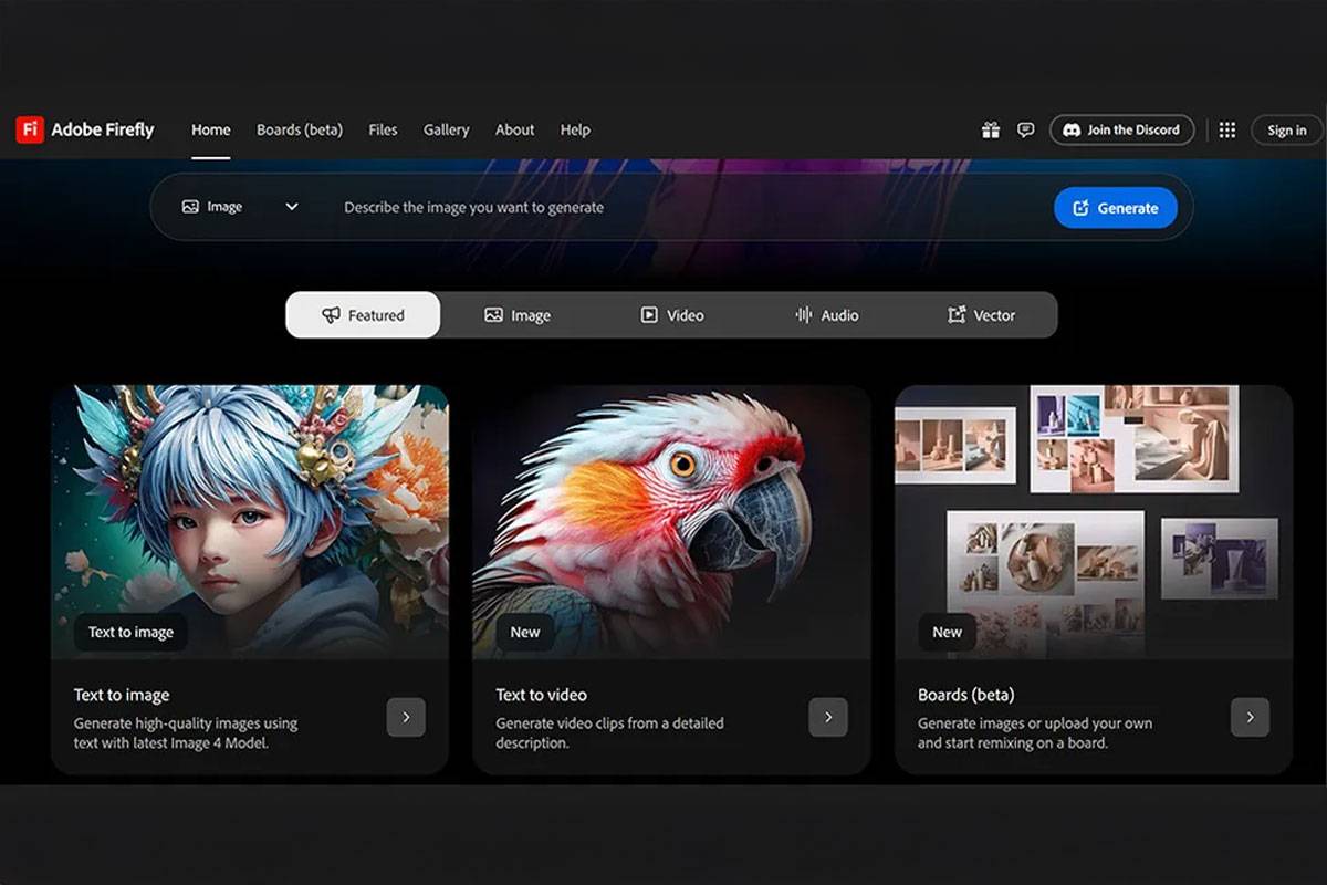 Adobe firefly