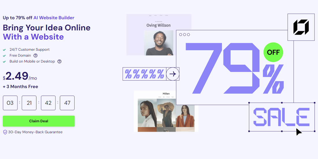 4. Squarespace: Freelance Çalışanlar için En İyi Sayfa Oluşturucu