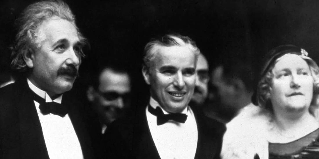 Einstein, Charlie Chaplin ile arkadaştı.